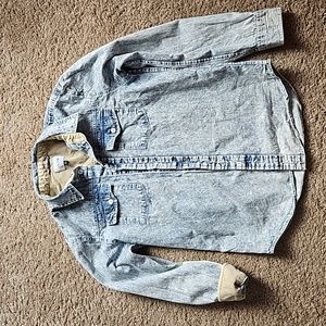 Joe's jeans boy's denim shirt, sz M 10/12